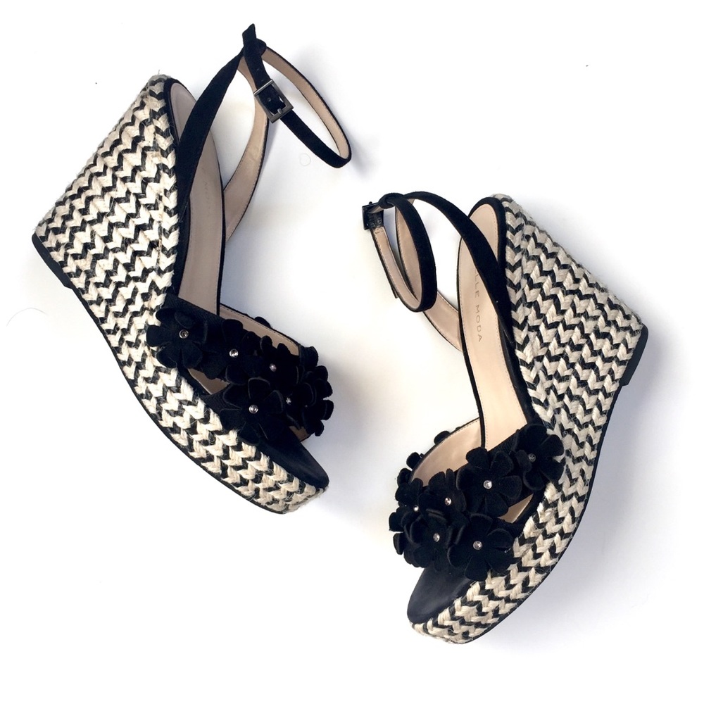 Pelle Moda Platform Wedge Espadrille